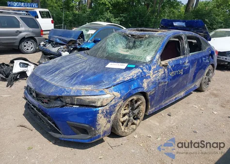 2022 Honda Civic Sedan из США, поврежденный, VIN 2HGFE1E5XNH473074